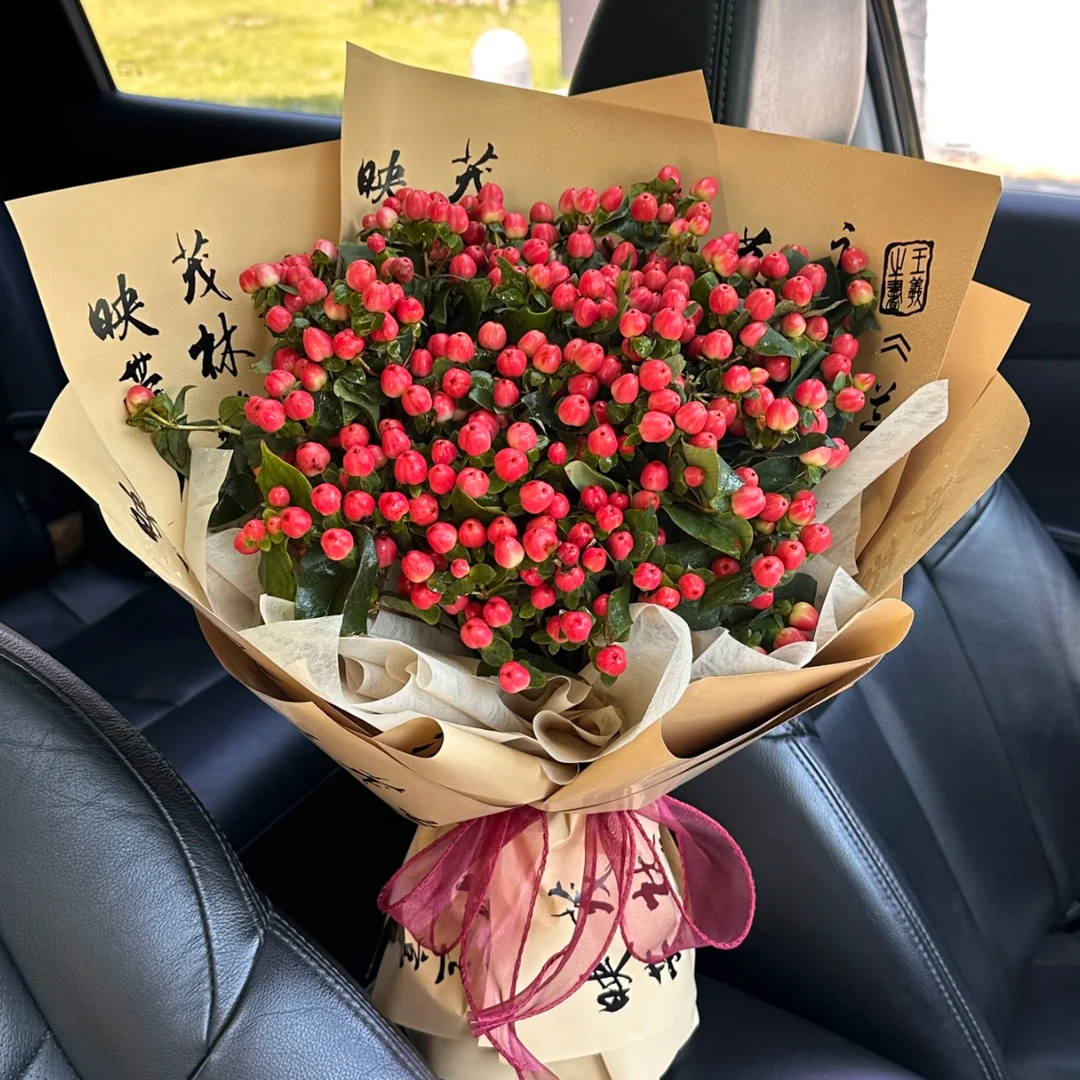 【精品相思豆】红豆相思豆鲜切花长花期母亲节毕业季花束鲜花绿植