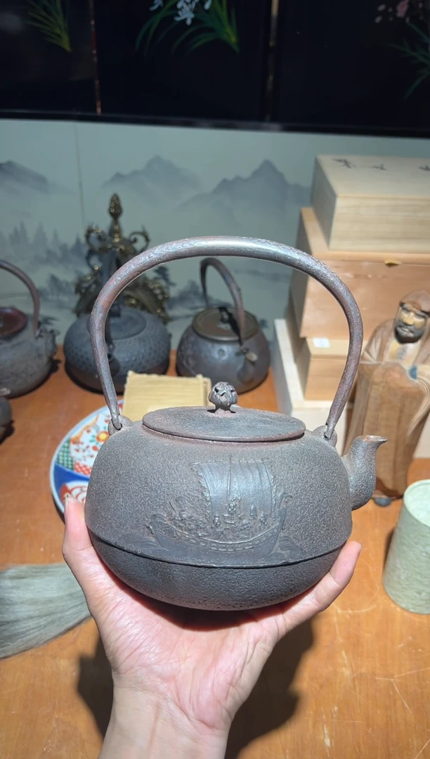 铁A2887铁壶中古周边/