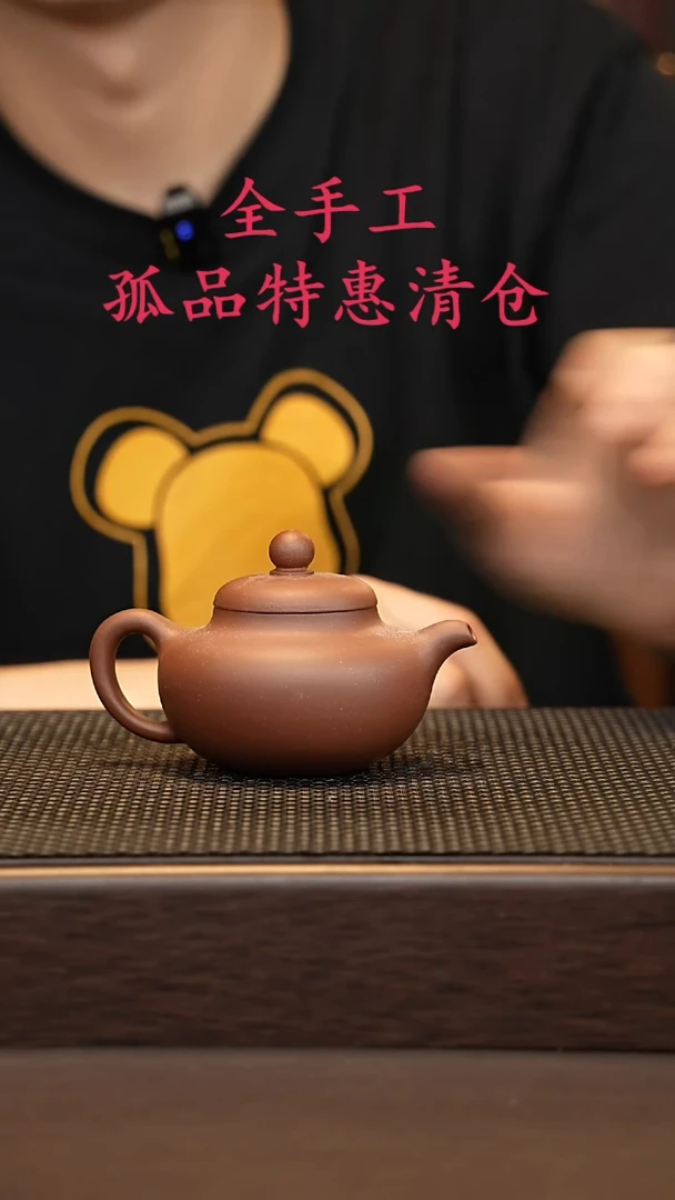 茶壶紫砂源头精品手工作品6294
