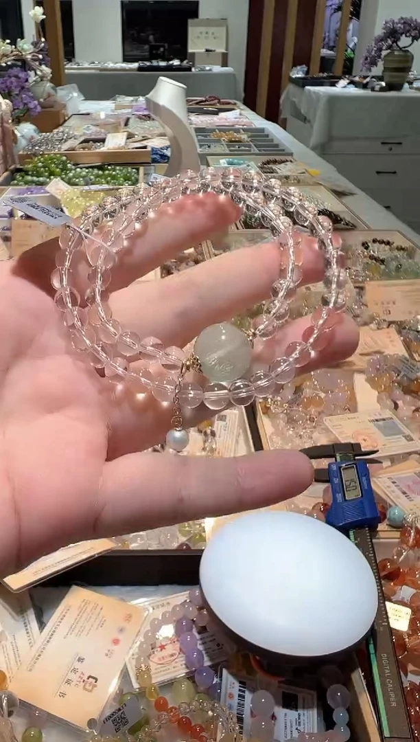 水晶手串未镶嵌手串