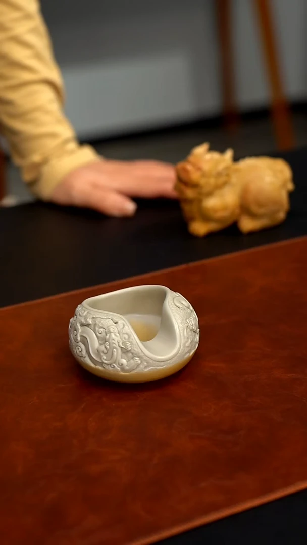 烟锅托天然原石精品手工