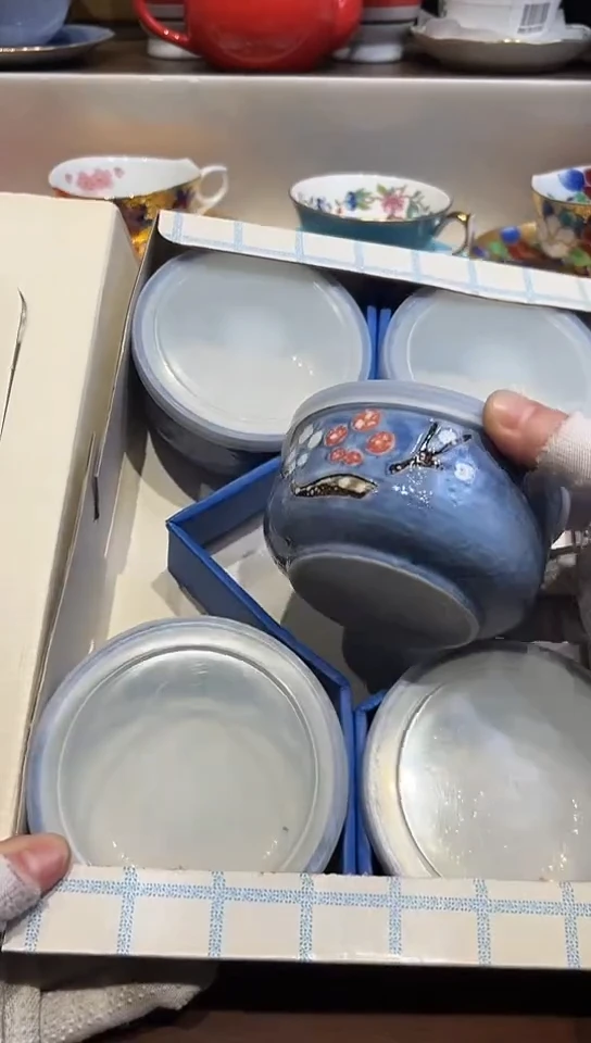 【闪购商品】5只中古回流瓷器好看，谨慎参拍