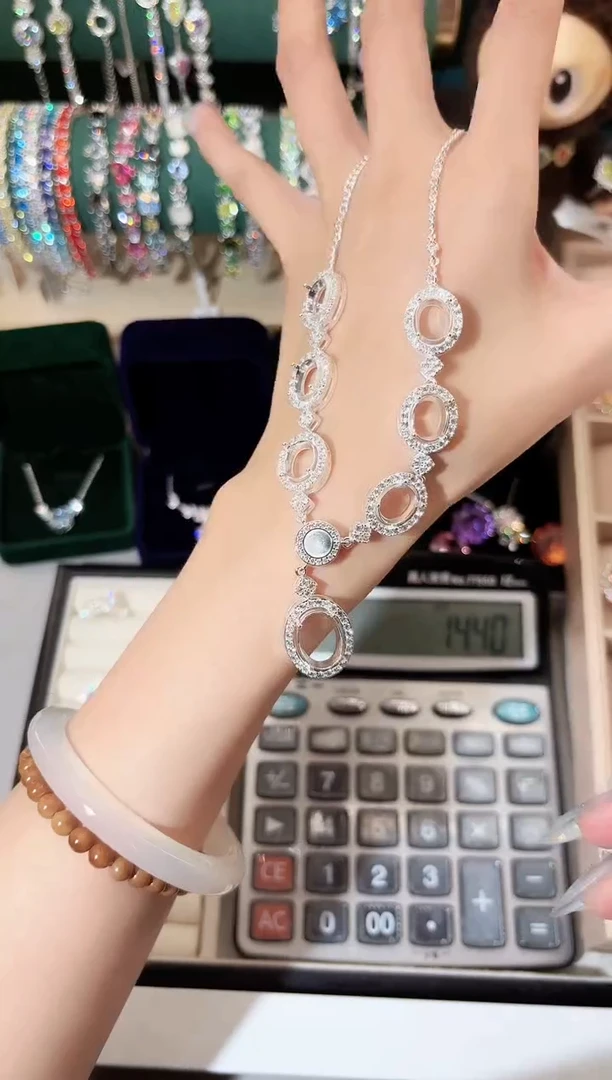 纯铜合成立方氧化锆空托