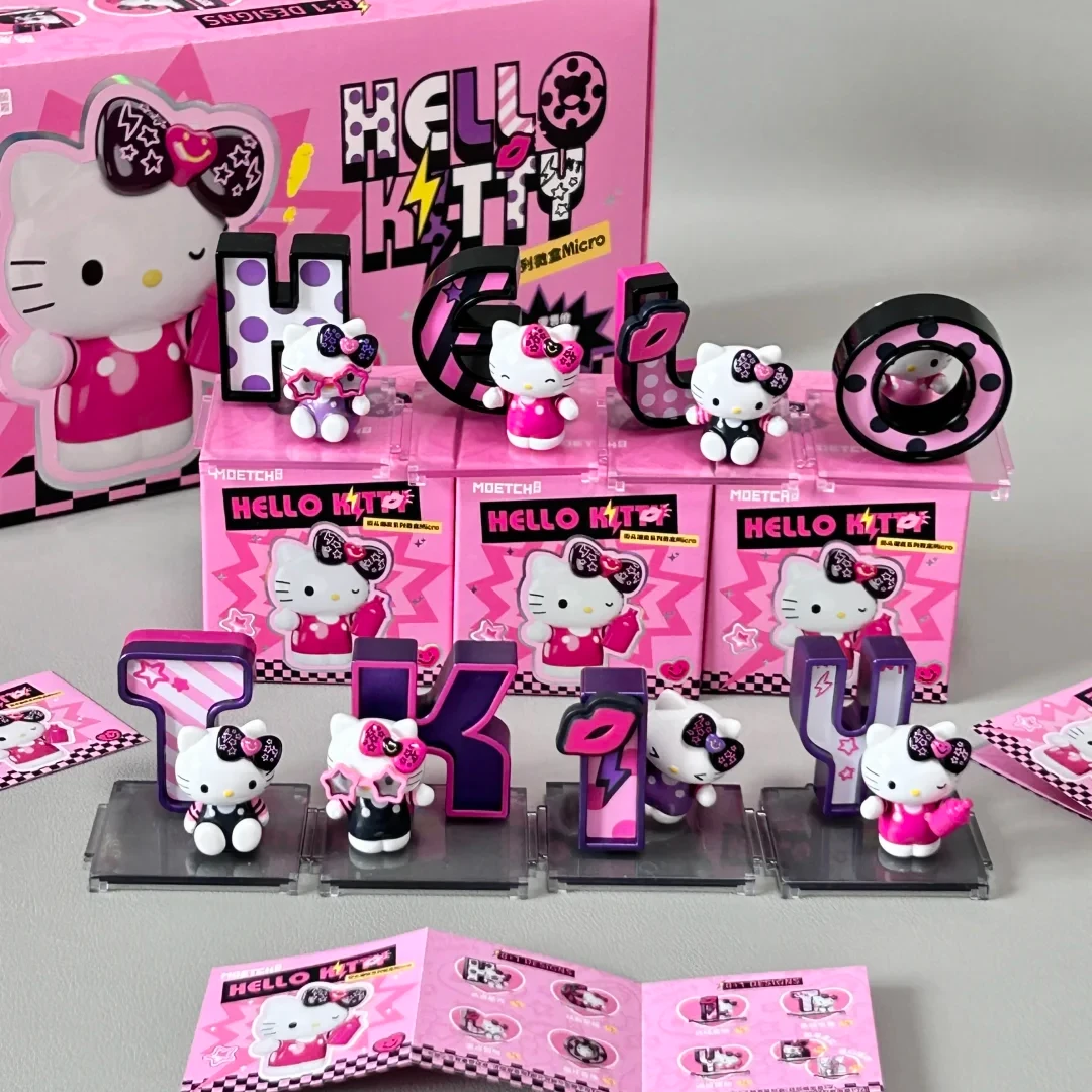 正版【三丽鸥】Hello Kitty款街头潮变系列微盒-盲盒(主播代拆)