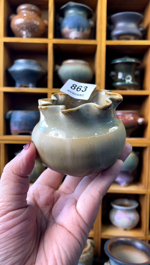 【闪购商品】陶863 内口5【多肉花盆多肉盆】