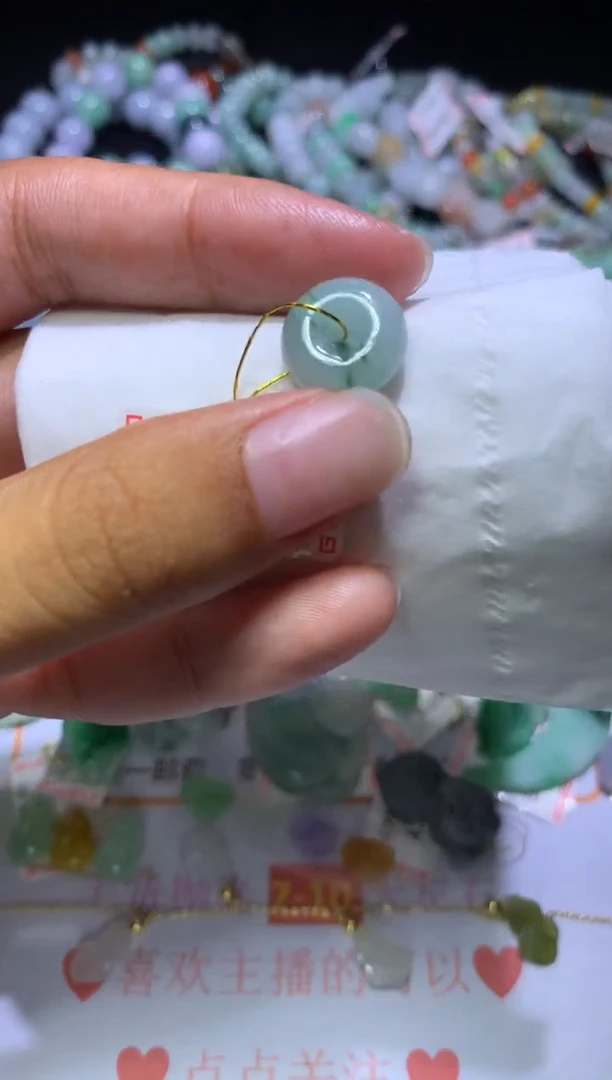 翡翠挂件未镶嵌MJX050407