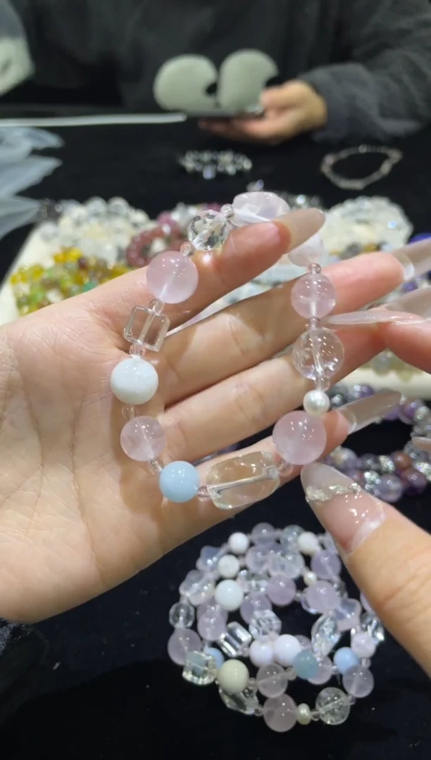 【闪购商品】水晶手链合金12浮力022