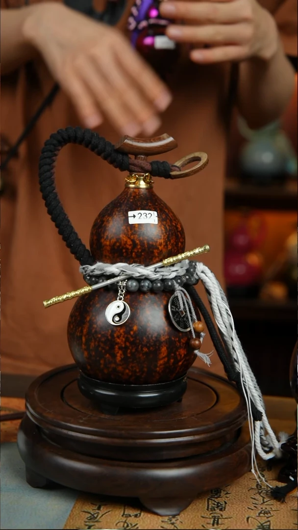 232号500ml左右非遗大漆酒葫芦