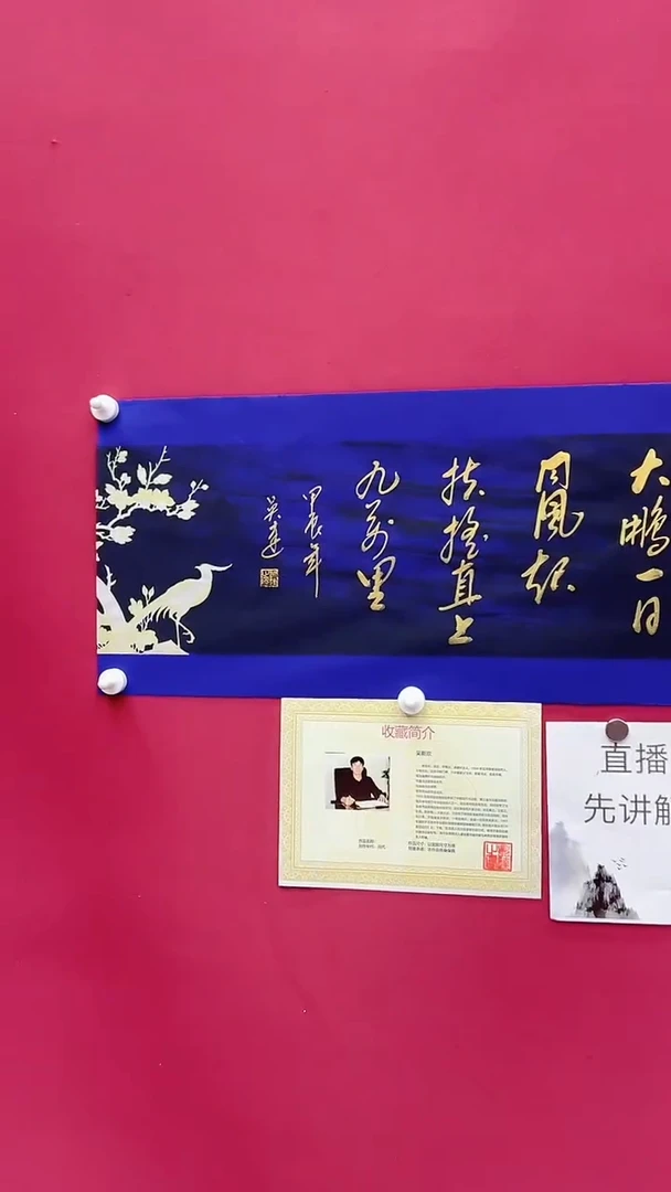 【闪购商品】书法吴达老师书法《大鹏一日》