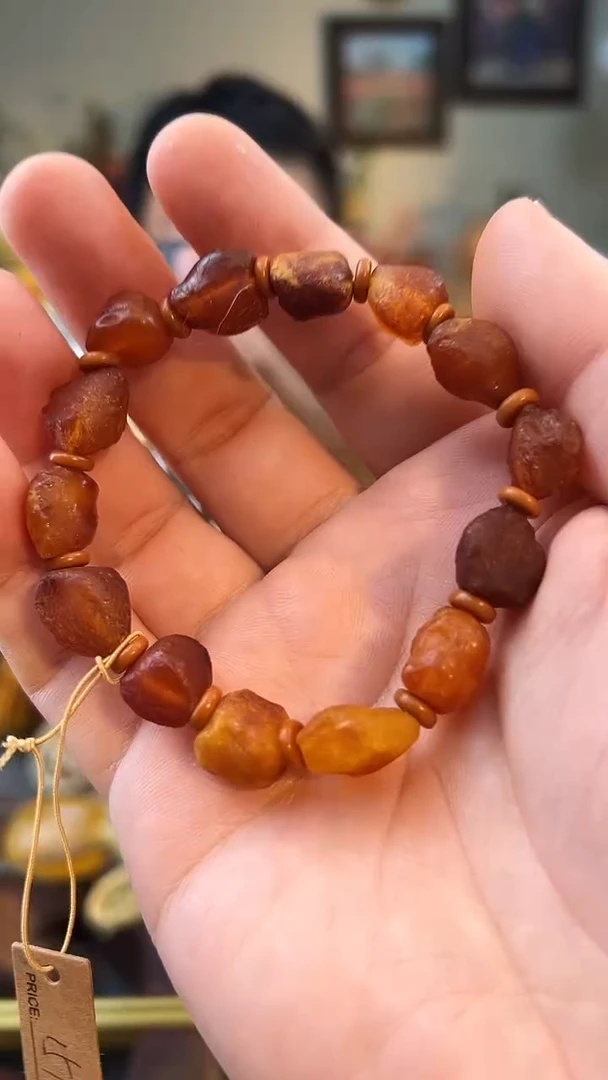 手串琥珀未镶嵌手串