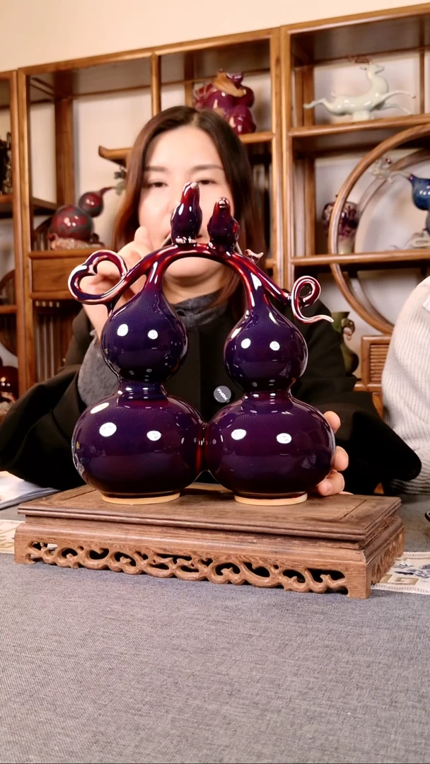 福禄有喜 土魂钧瓷