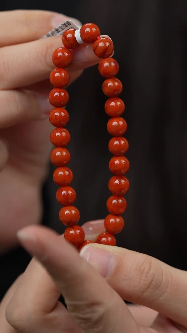 未镶嵌D18(多样性发一件）南红玛瑙手串
