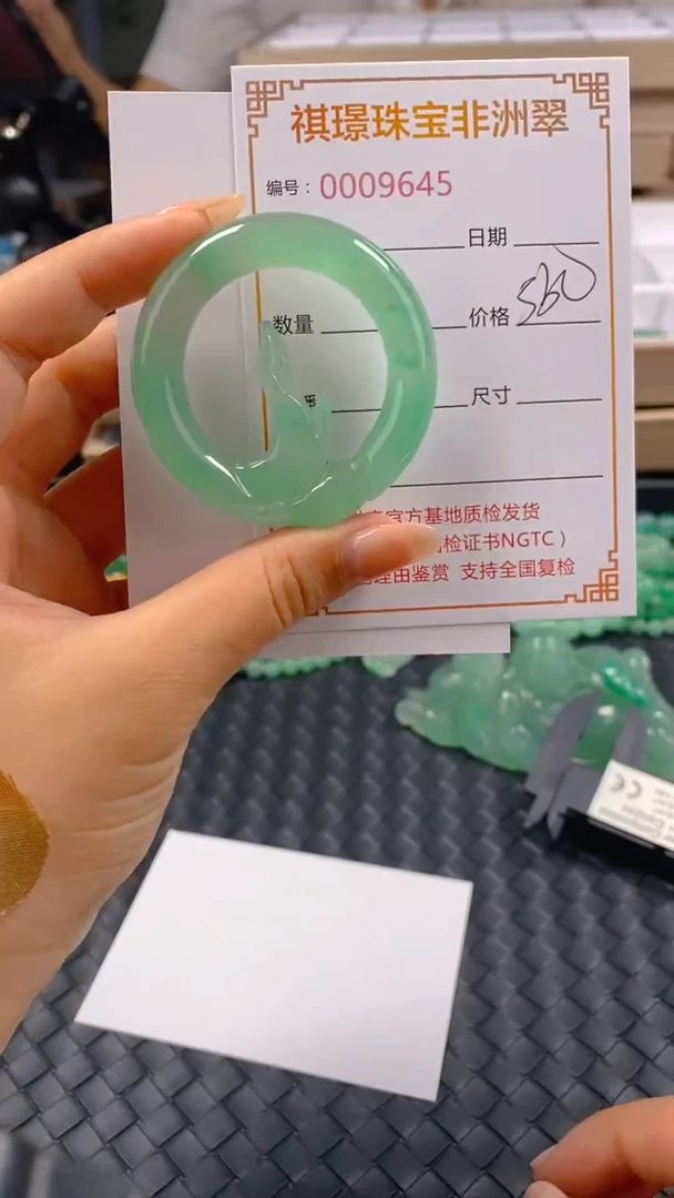 石英质玉未镶嵌颈饰9645