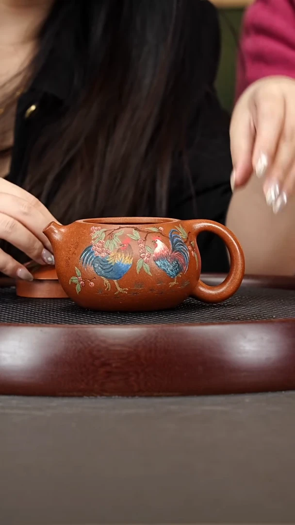 茶壶紫砂用****710ZXJ梨形 沉香泥240cc