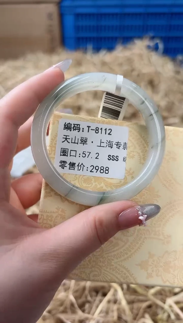 未镶嵌手镯石英质玉T-8112