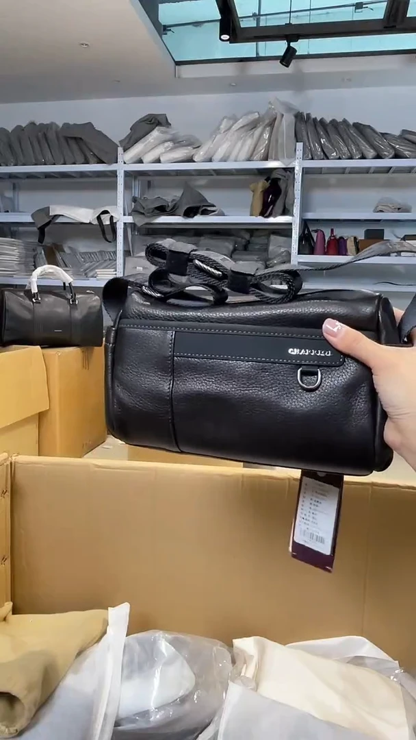 牛皮（革）韩爵绅士包包皮具352