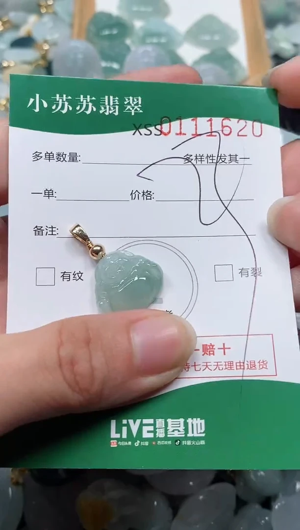 【闪购商品】翡翠颈饰未镶嵌闪购商品0111619