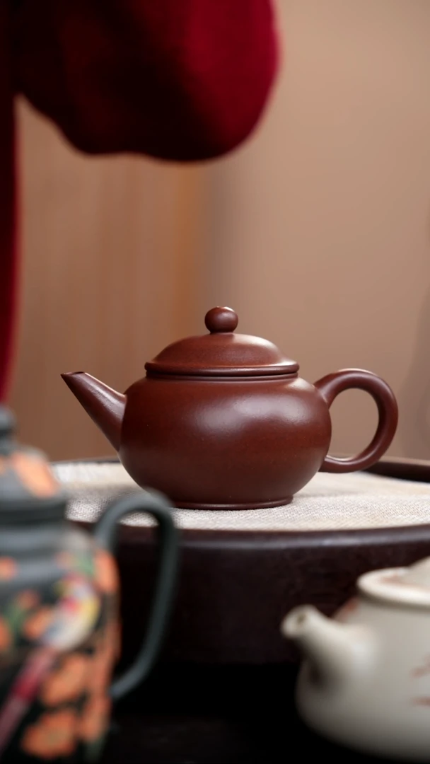 【闪购商品】紫砂茶壶89紫泥水平