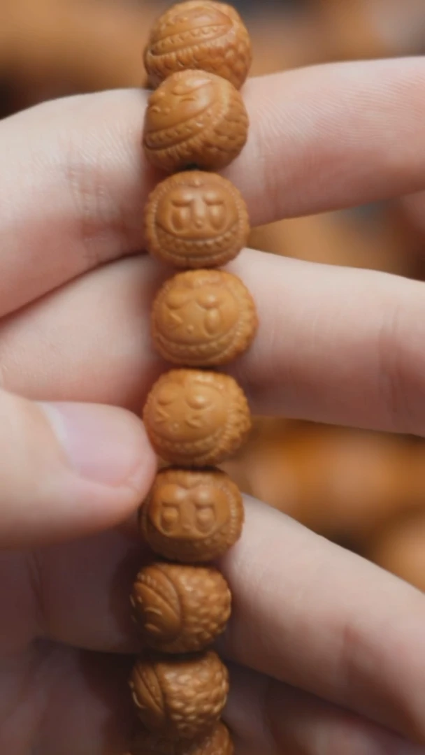 猴头核桃手串1.2