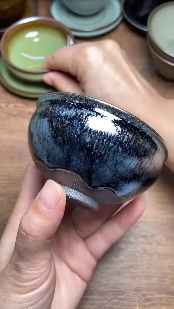 茶盏80建盏茶盏茶盏
