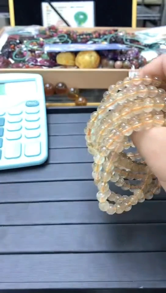 发晶手链未镶嵌如*手链33