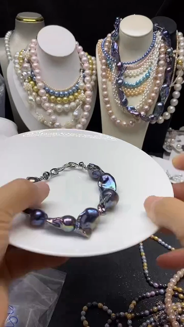 颈饰未镶嵌淡水珍珠多人手链