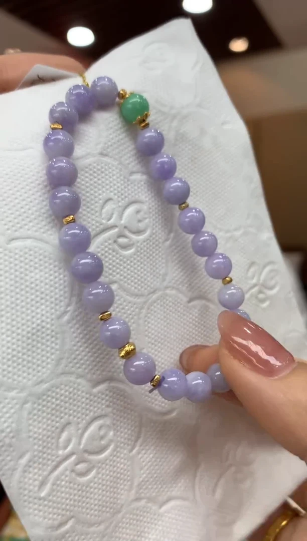 未镶嵌手串翡翠手串