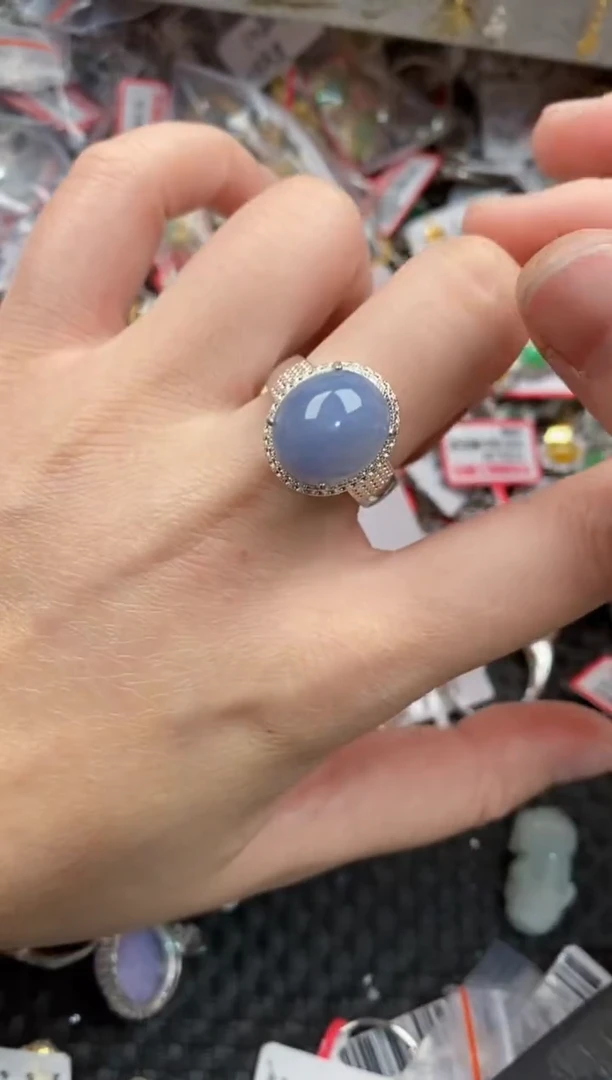 未镶嵌戒指翡翠2222----2