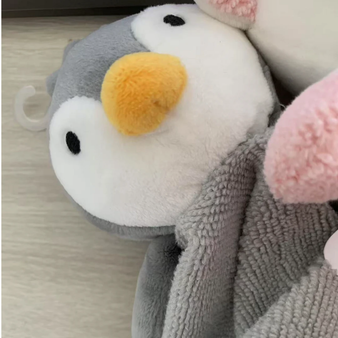 卡通周边企鹅擦手巾玩偶