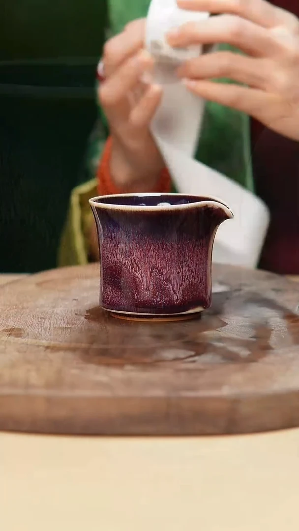 钧瓷作品—郑郑—刘钏博公道杯—801