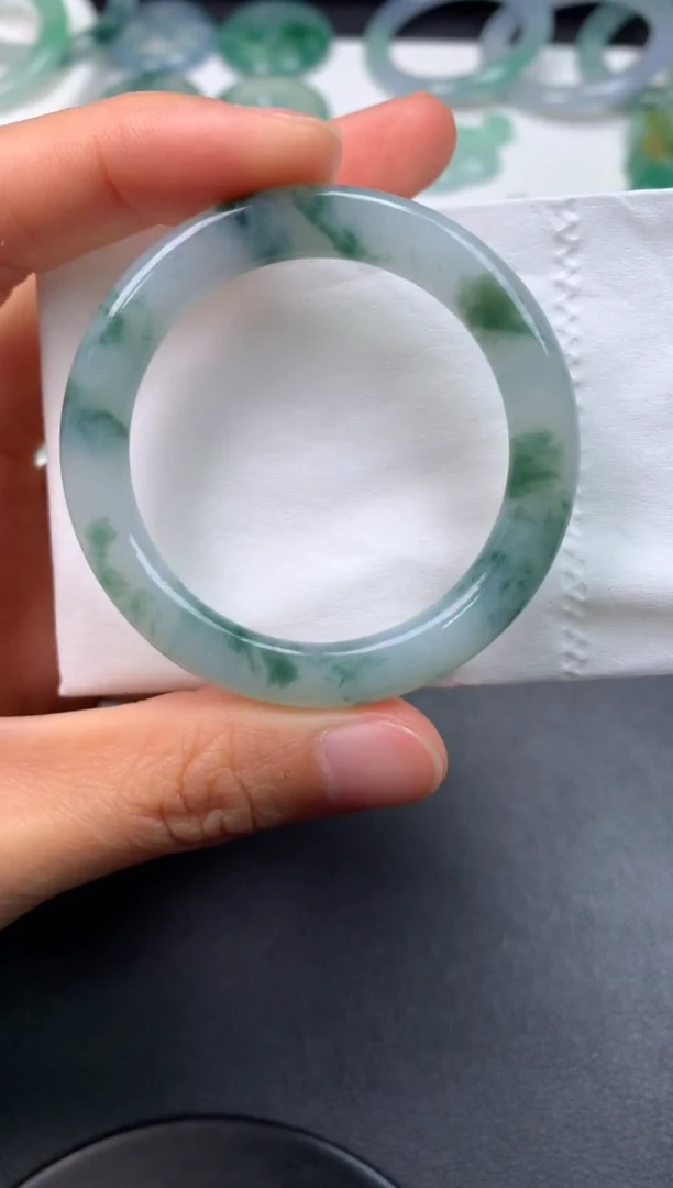 未镶嵌定制翡翠0617919434（41*5.7*6.7）