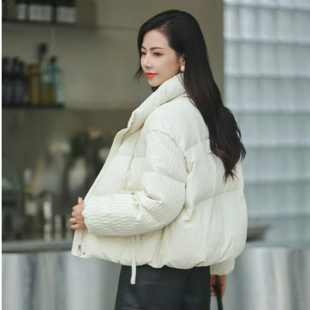 吉米赛欧【夏天专属】重工肌理感羽绒服  9L2455681 高质量韩版