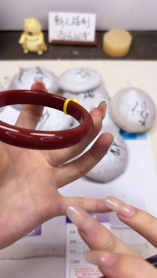 石英质玉手镯未镶嵌162-玛瑙-圈口60