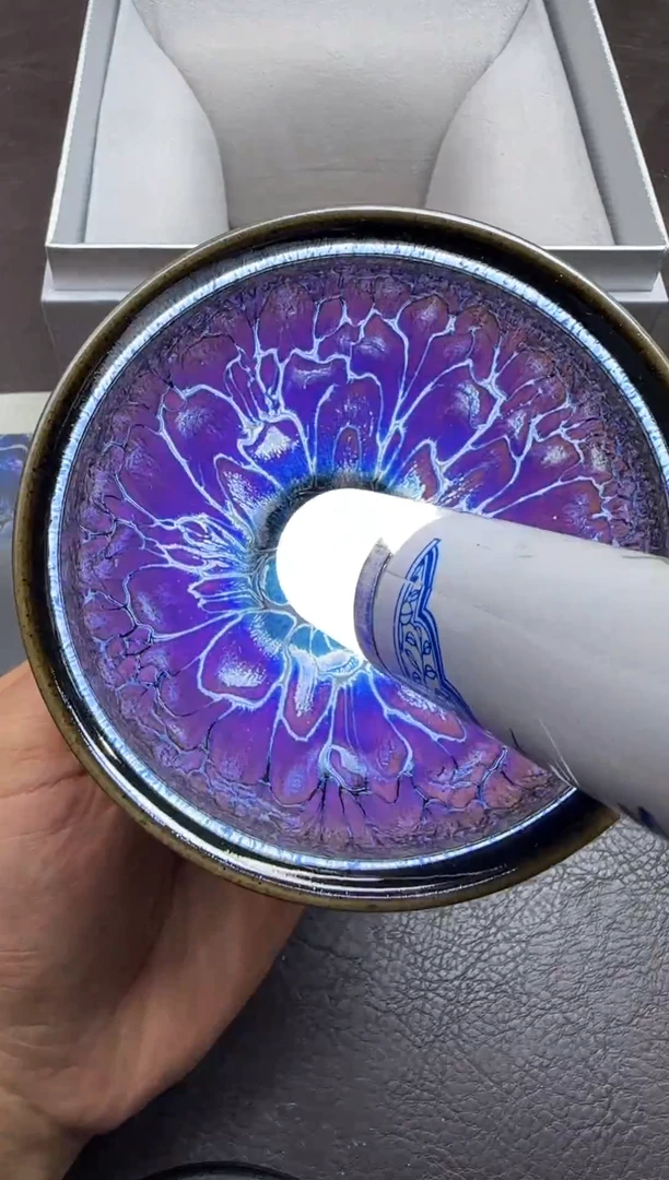 茶盏122号蓝色妖姬