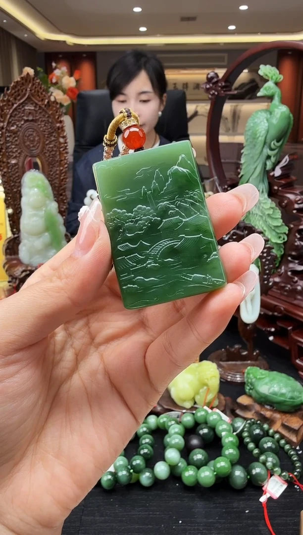 颈饰未镶嵌和田玉61BY