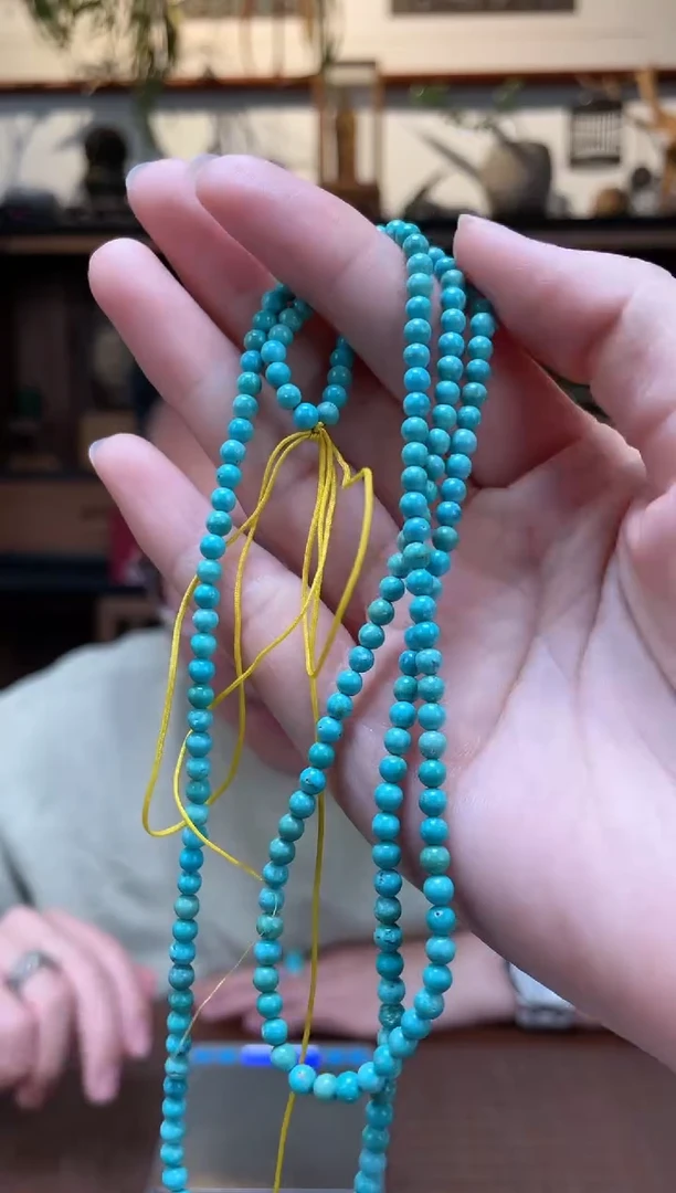 【闪购商品】绿松石长串未镶嵌绿松石长串XSQ多多样性发一