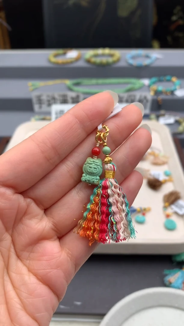 未镶嵌绿松石提溜茜.F201