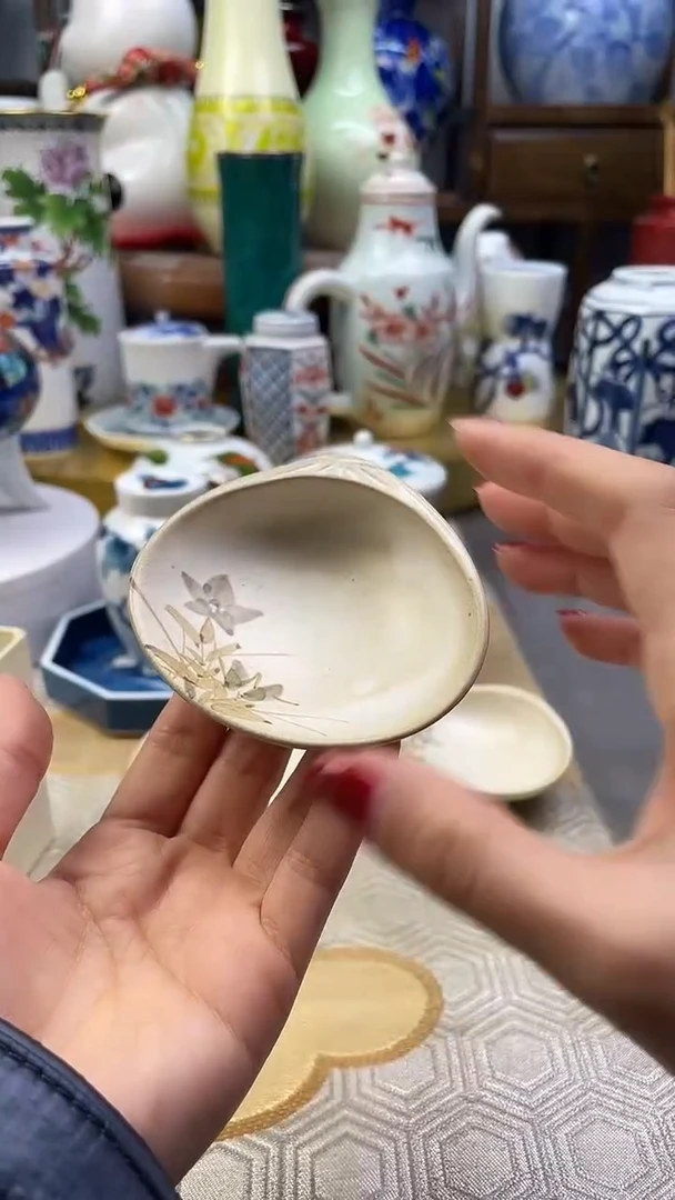 【闪购商品】盘平安手作异形钵