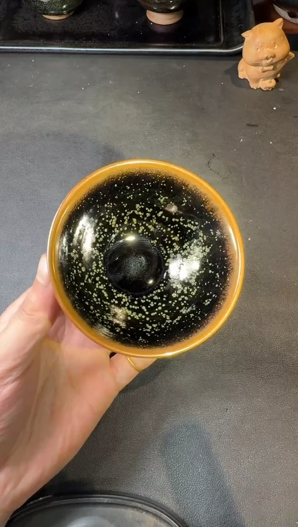茶盏朱信丛窑变紫阳63
