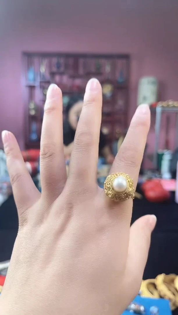 非遗技艺 花丝镶嵌 戒指
