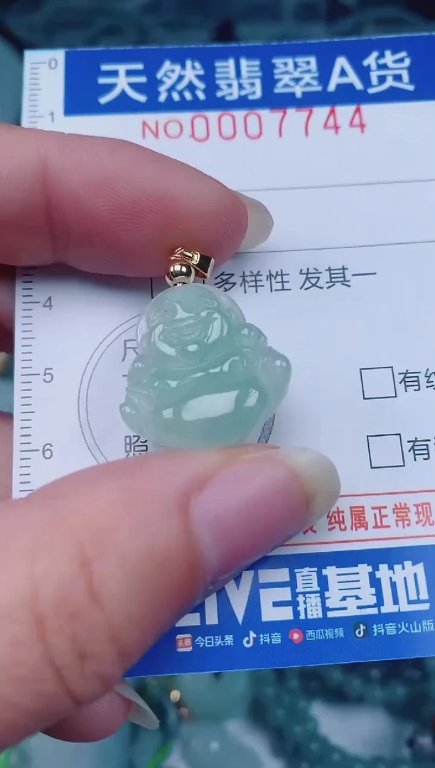 颈饰未镶嵌翡翠00007744