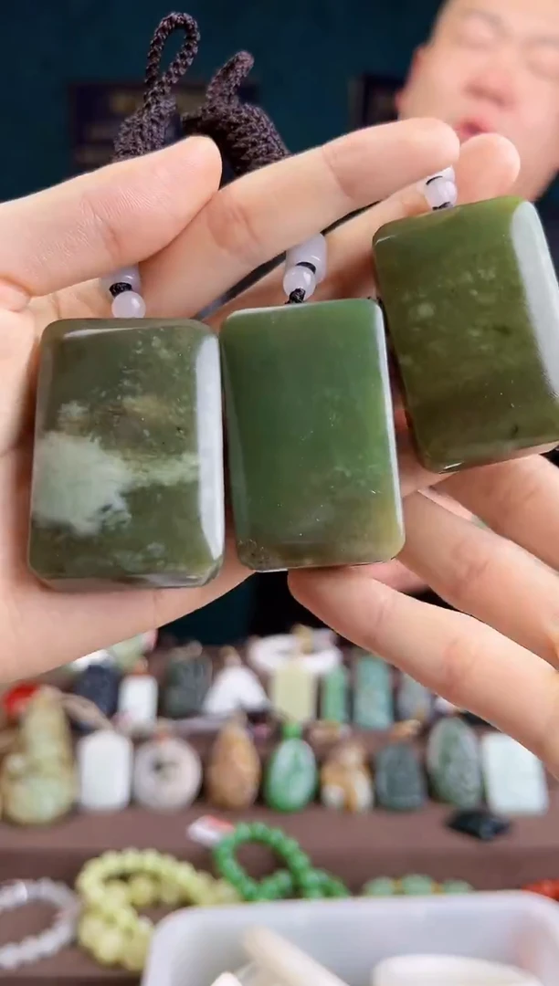 【闪购商品】和田玉颈饰未镶嵌ZZ 拍一发一 多样性发货