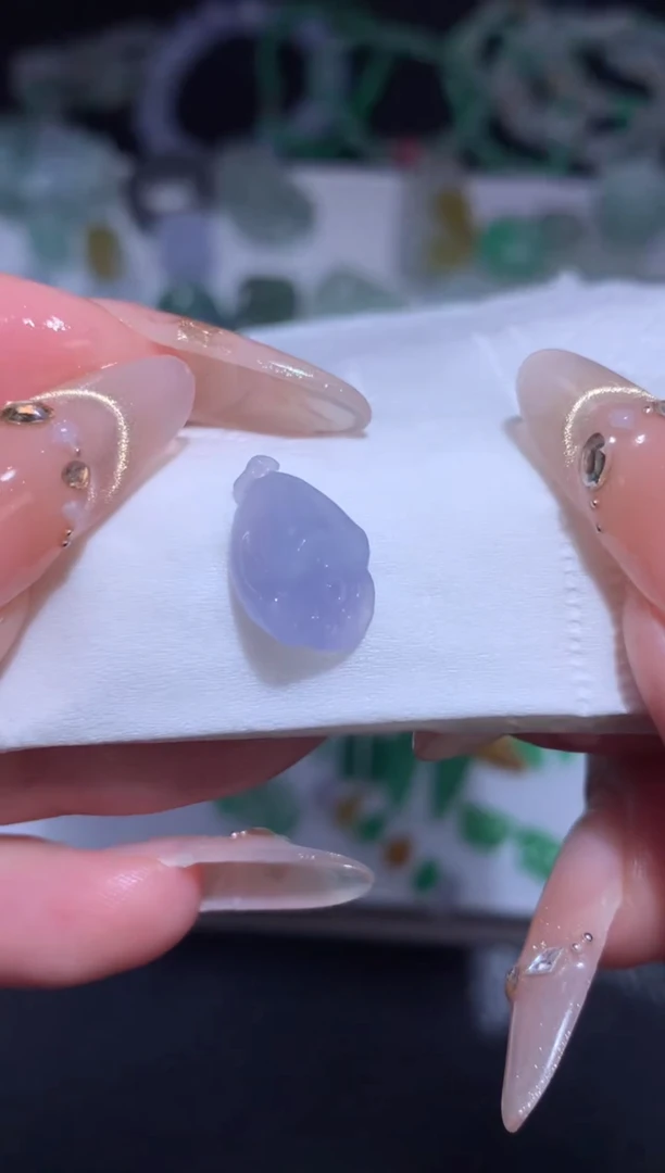 未镶嵌定制翡翠莲蓬