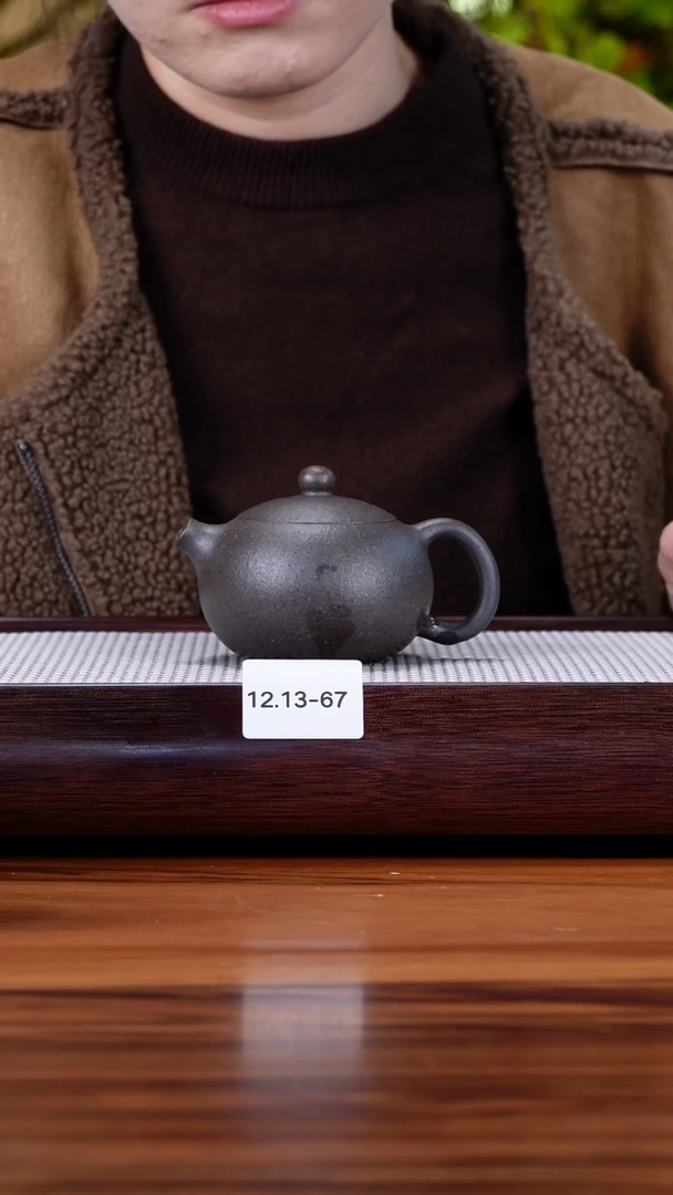 茶壶紫砂12.13-67  95全大红泥 还原烧 西施