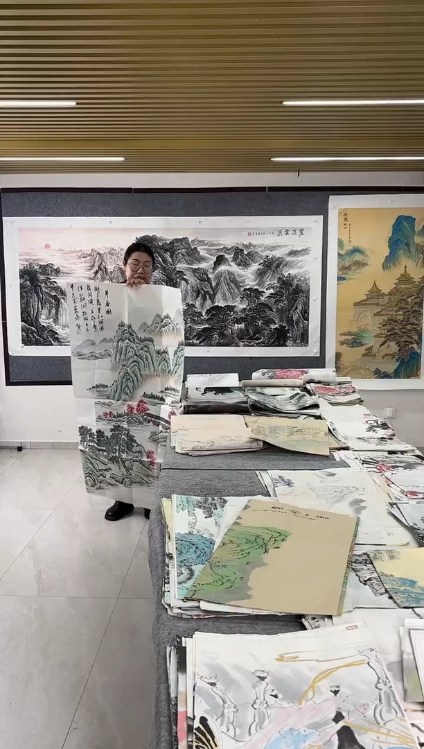 国画丹青专属福利-王超凡中堂带证书