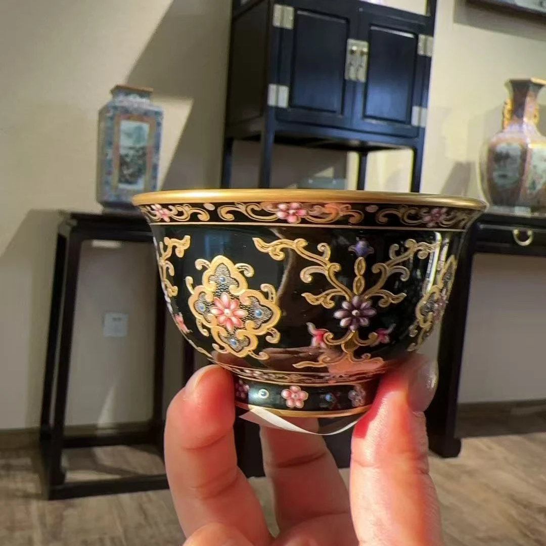 【珽珽溯源】溢珍堂  梦彩金迷小压手 瓷器茶周边