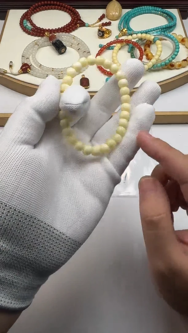 裸石蜜蜡未镶嵌马***～111