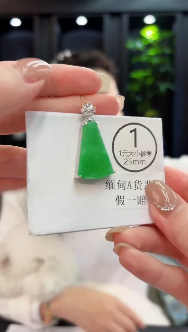 吊坠(不含链)未镶嵌翡翠 缅料A货/支持复检/一件