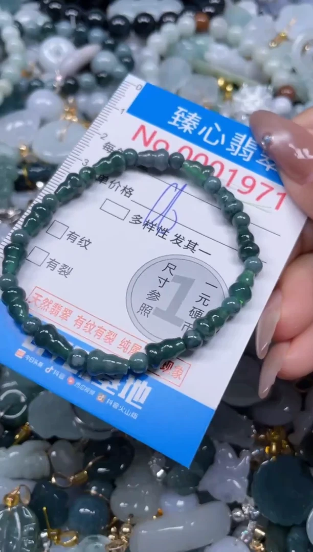 颈饰未镶嵌翡翠1971