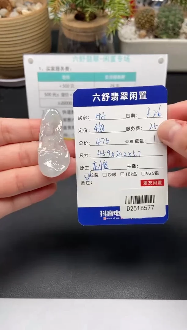 颈饰未镶嵌翡翠叶**想D2518577